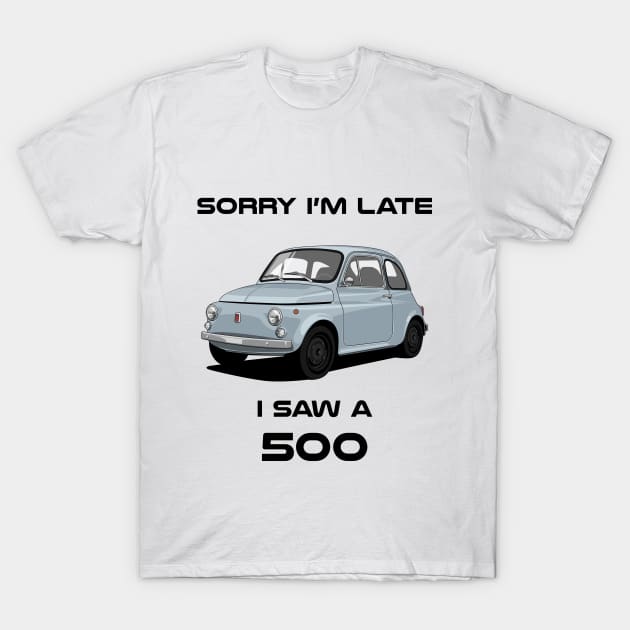 Fiat 500 t shirt sale